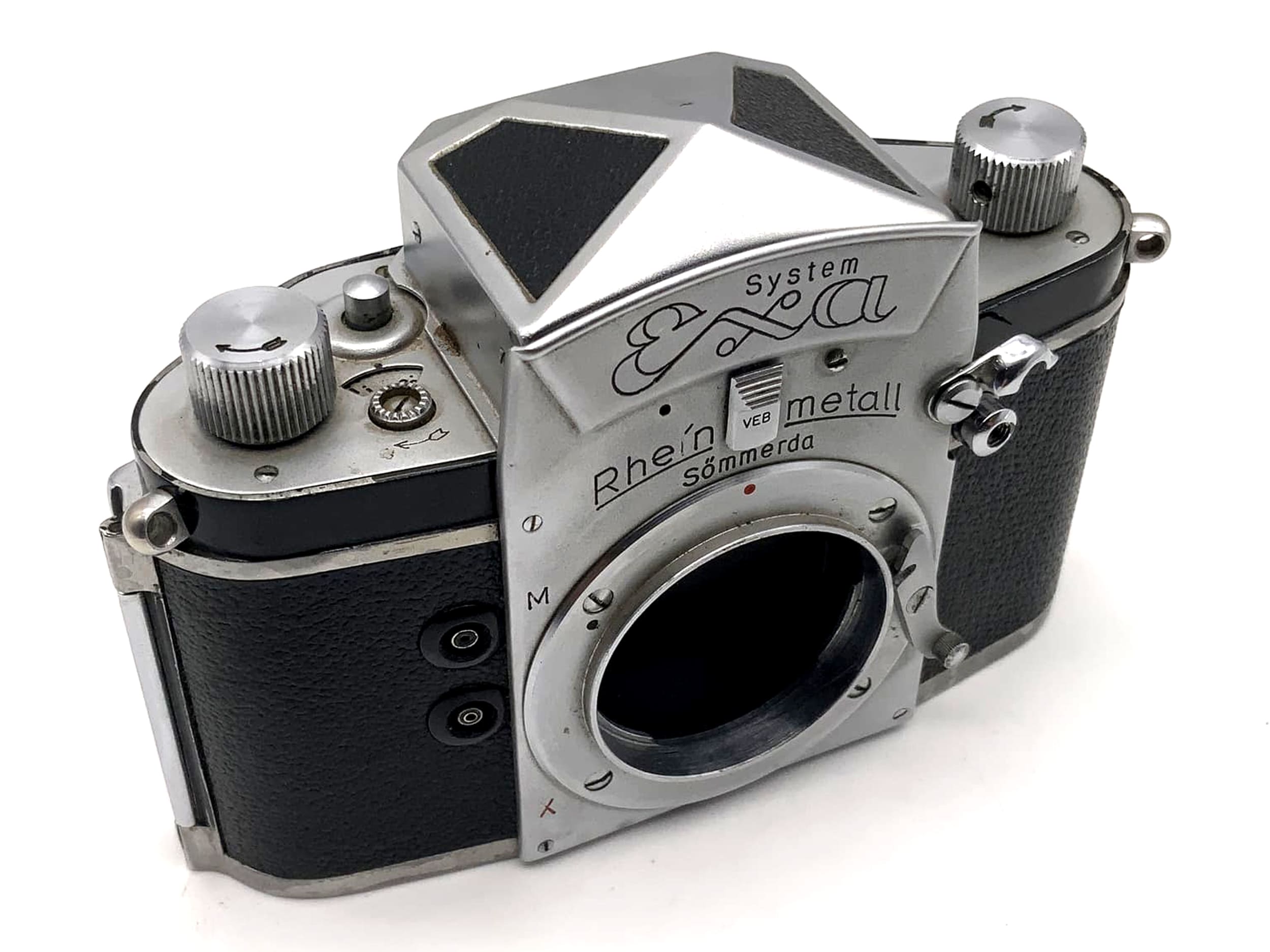 Appareil photo reflex Rheinmetall System Exa avec viseur Sömmerda Ihagee 35mm