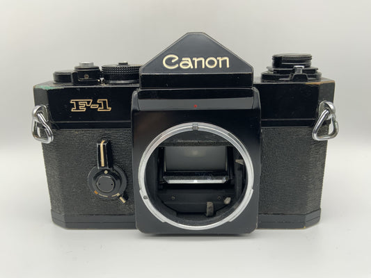 Canon F-1 defekt 35mm Spiegelreflexkamera SLR analog Body Gehäuse (Canon FD)