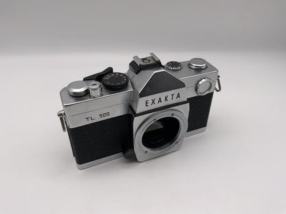 Exakta TL 500 Spiegelreflexkamera SLR Ihagee 35mm Kamera Body Gehäuse