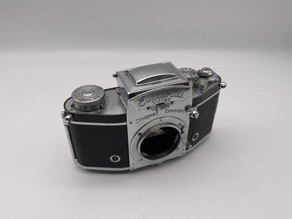 Exakta Varex vx Spiegelreflexkamera SLR mit Lichtschacht Ihagee 35mm Body