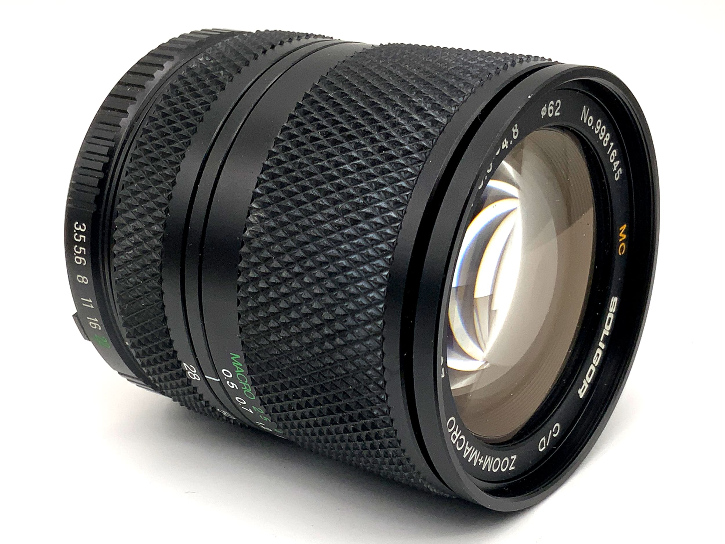 Soligor 28-105mm 1:3.5-4.8 Objektiv MC C/D Zoom+Macro Zoomobjektiv (Minolta MD)