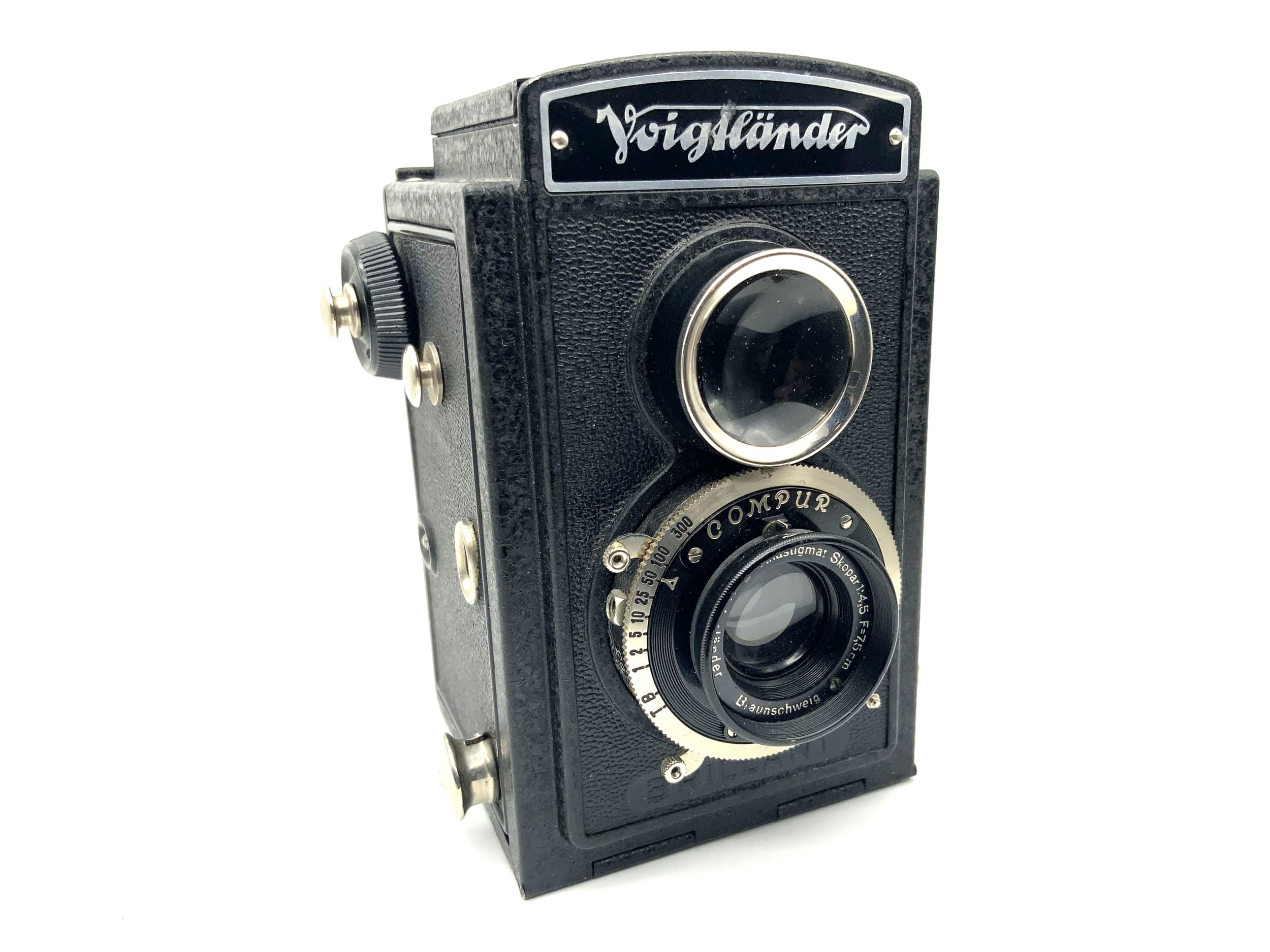 Voigtländer Brillant TLR avec Anastigmat Skopar 1:4.5 F=7.5cm Compur 6x6