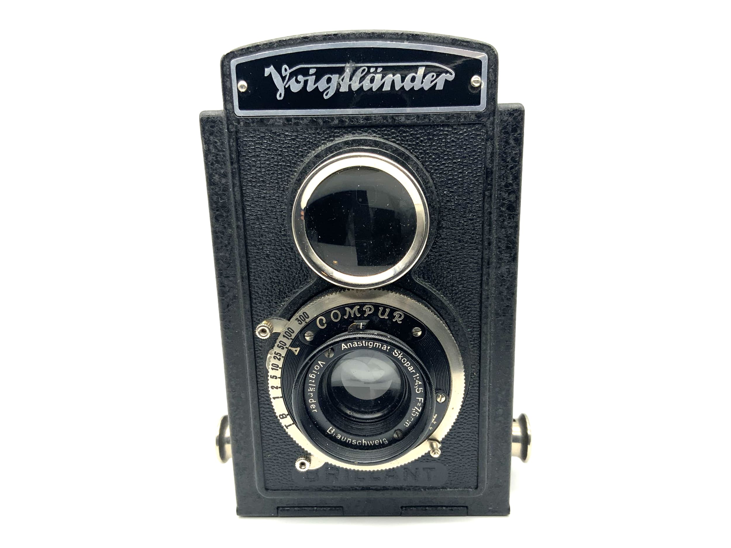 Voigtländer Brillant TLR avec Anastigmat Skopar 1:4.5 F=7.5cm Compur 6x6