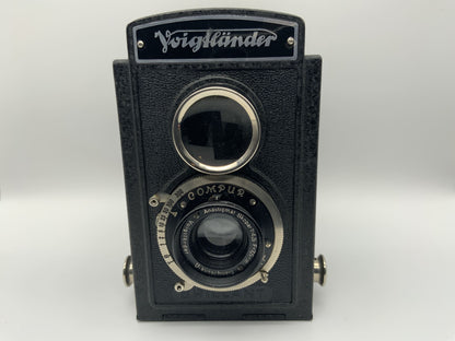 Voigtländer Brillant TLR mit Anastigmat Skopar 1:4.5 F=7,5cm Compur 6x6