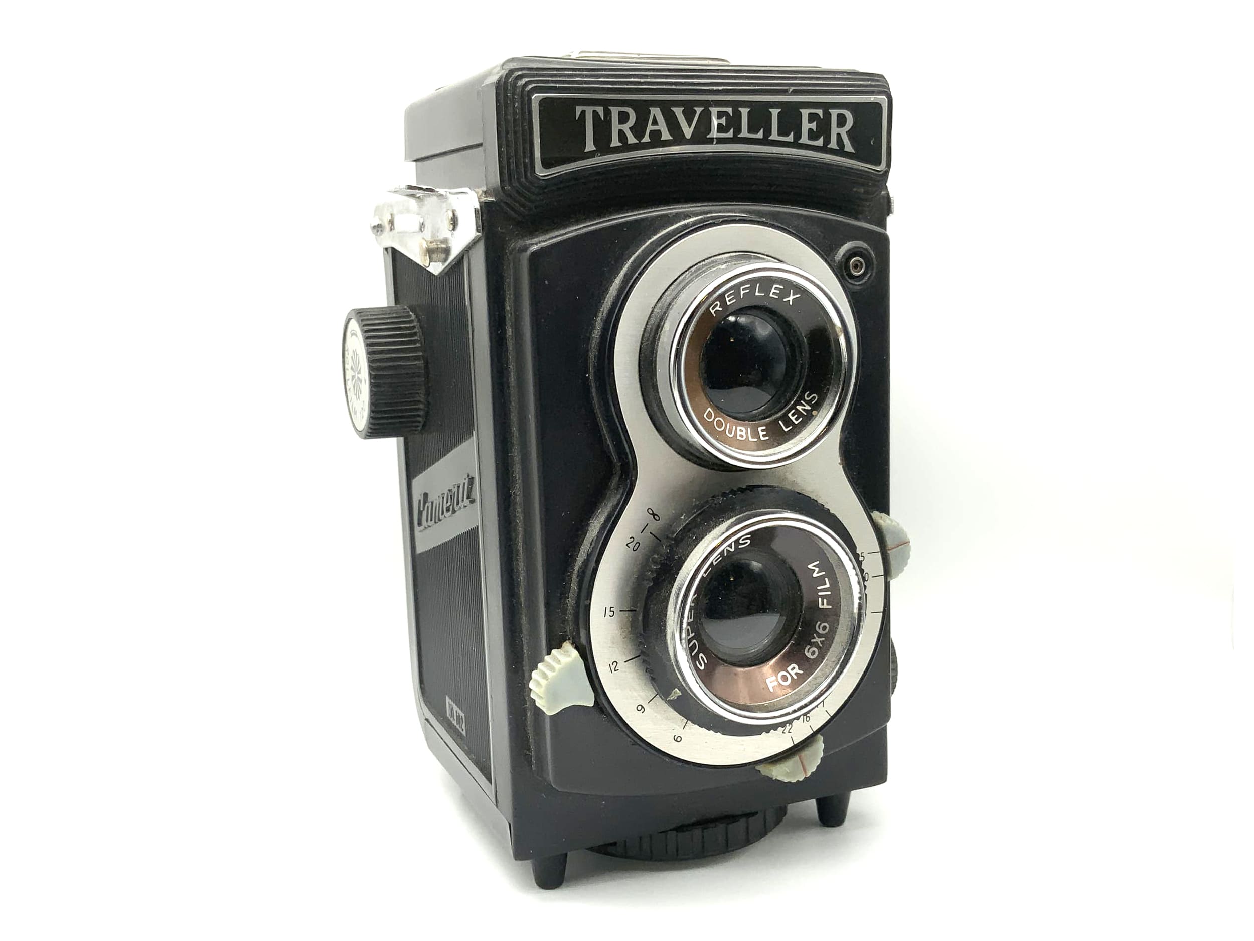 Traveler Reflex Double Lens TLR avec Super Lens pour appareil photo à double objectif 6x6
