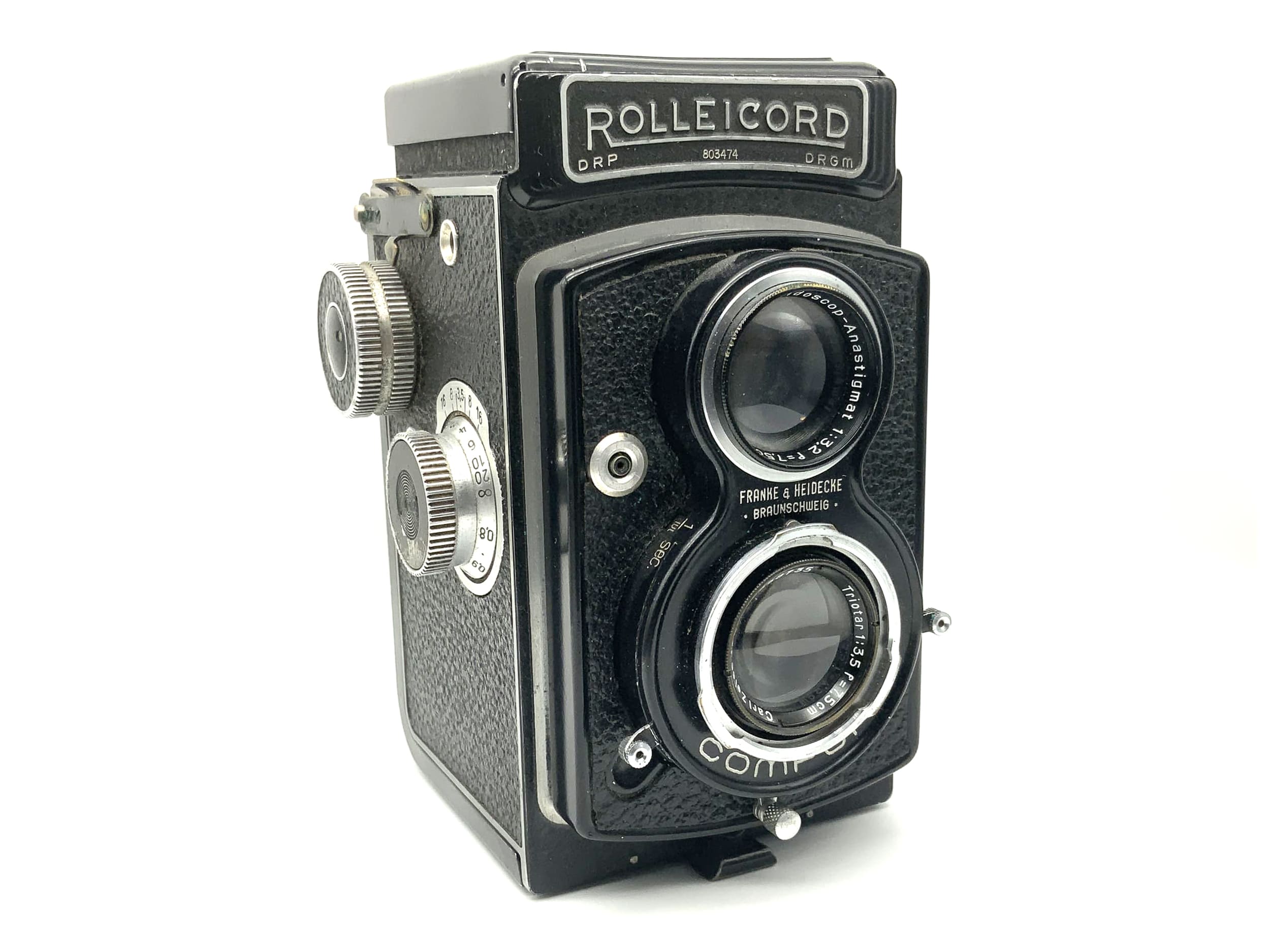 Rollei Rolleicord II TLR avec Carl Zeiss Triotar 1:3,5 f=7,5cm Compur 6x6 F&amp;H