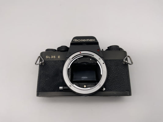 Rolleiflex SL35E Spiegelreflexkamera SLR SL 35 E schwarz 35mm Body Gehäuse