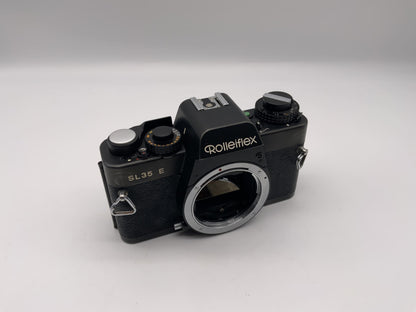 Rolleiflex SL35E Spiegelreflexkamera SLR SL 35 E schwarz 35mm Body Gehäuse