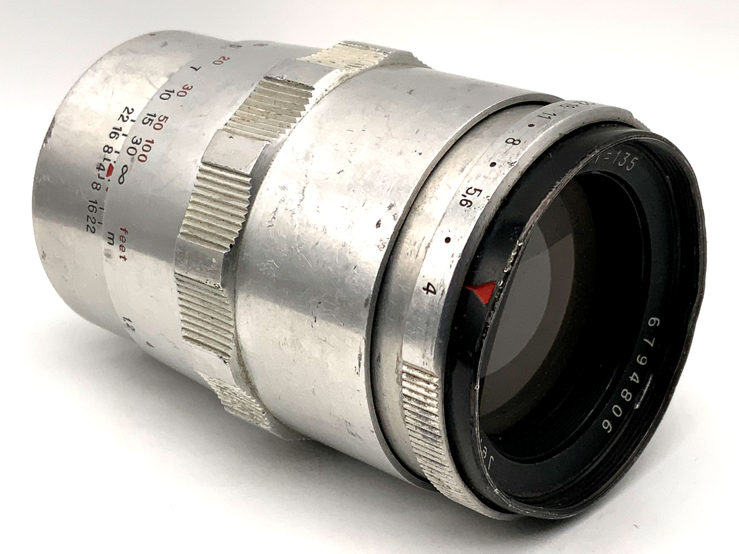 Carl Zeiss 135mm 1:4 Objektiv Q1 Sonnar aus Jena Festbrennweite (Exa)