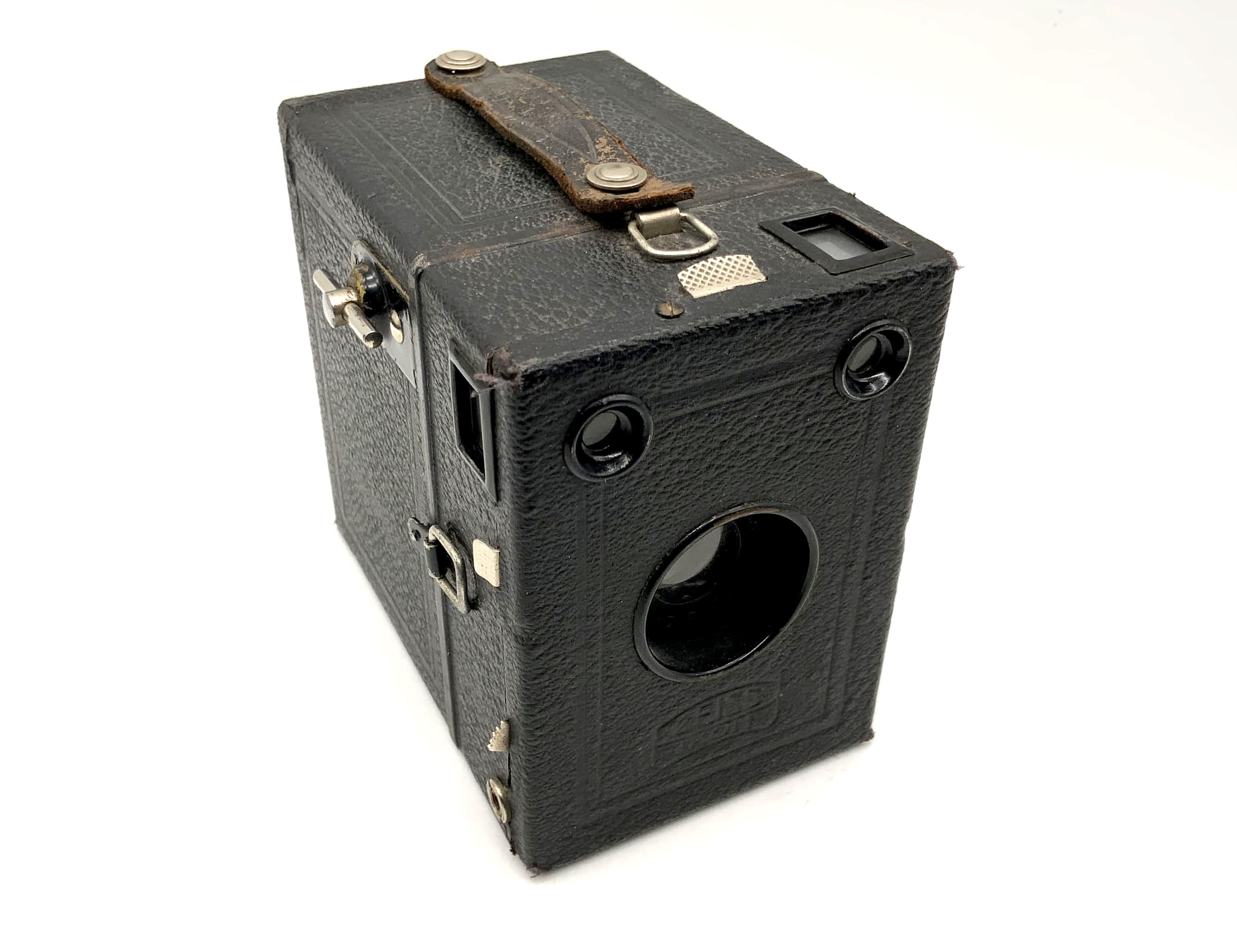 Appareil photo Zeiss Ikon Box-Tengor 54/2 avec caméra analogique à film en rouleau Goertz Frontar