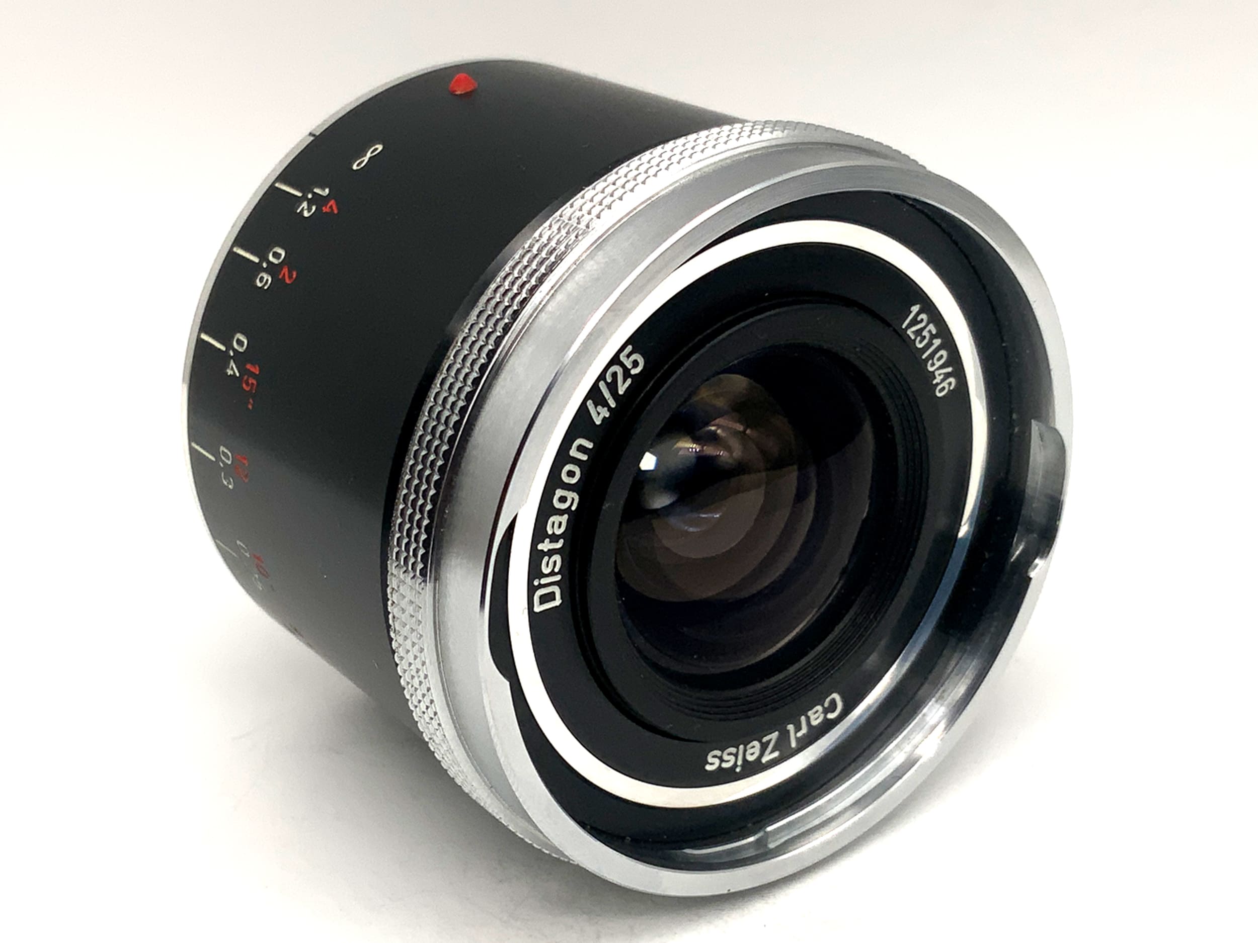 Carl Zeiss Distagon 4/25 Objektiv 25mm 1:4 Weitwinkel sehr selten(Contaflex 126)