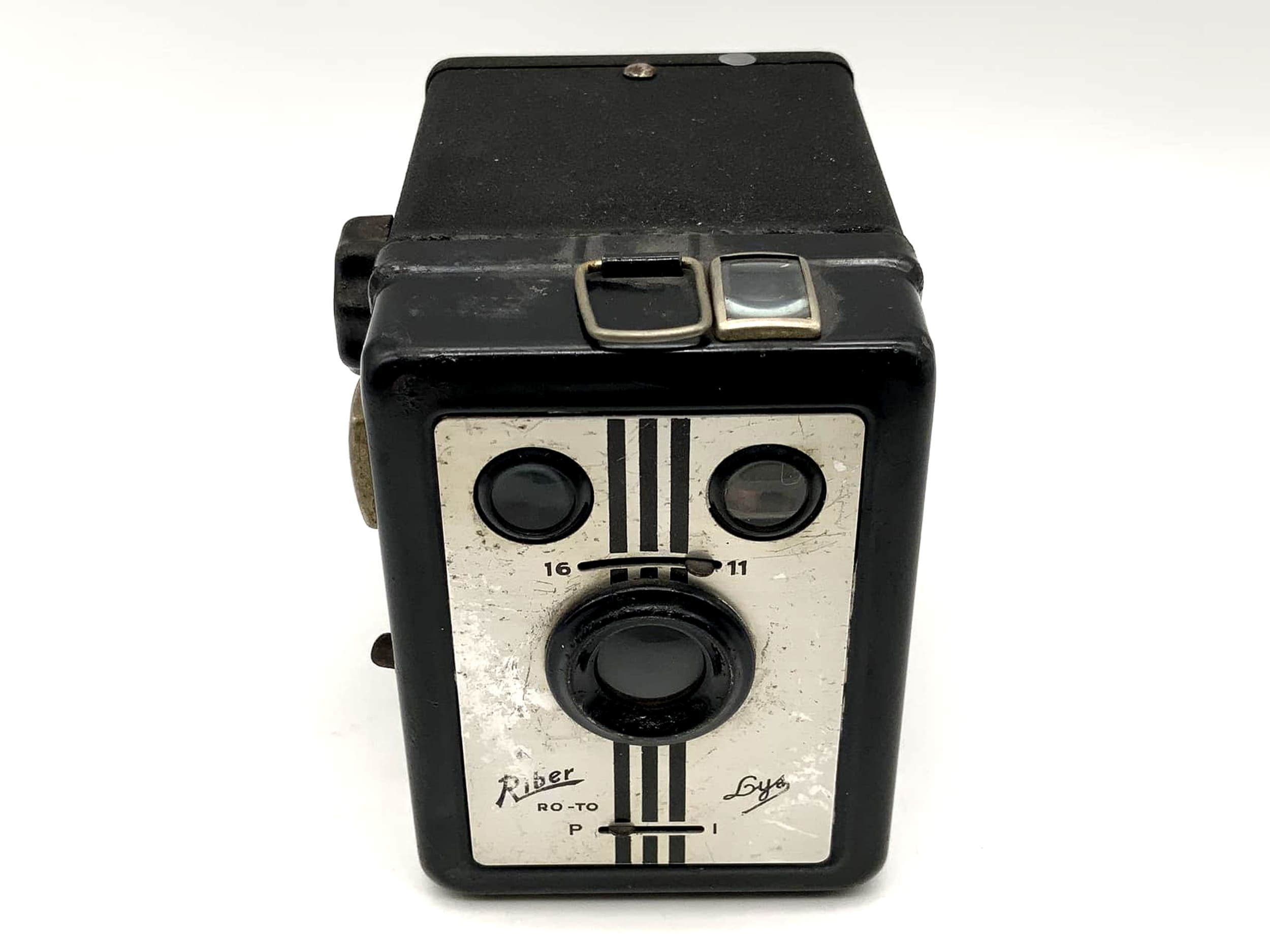 Appareil photo analogique à boîte Riber Ro-To Lys, appareil photo italien à pellicule en rouleau
