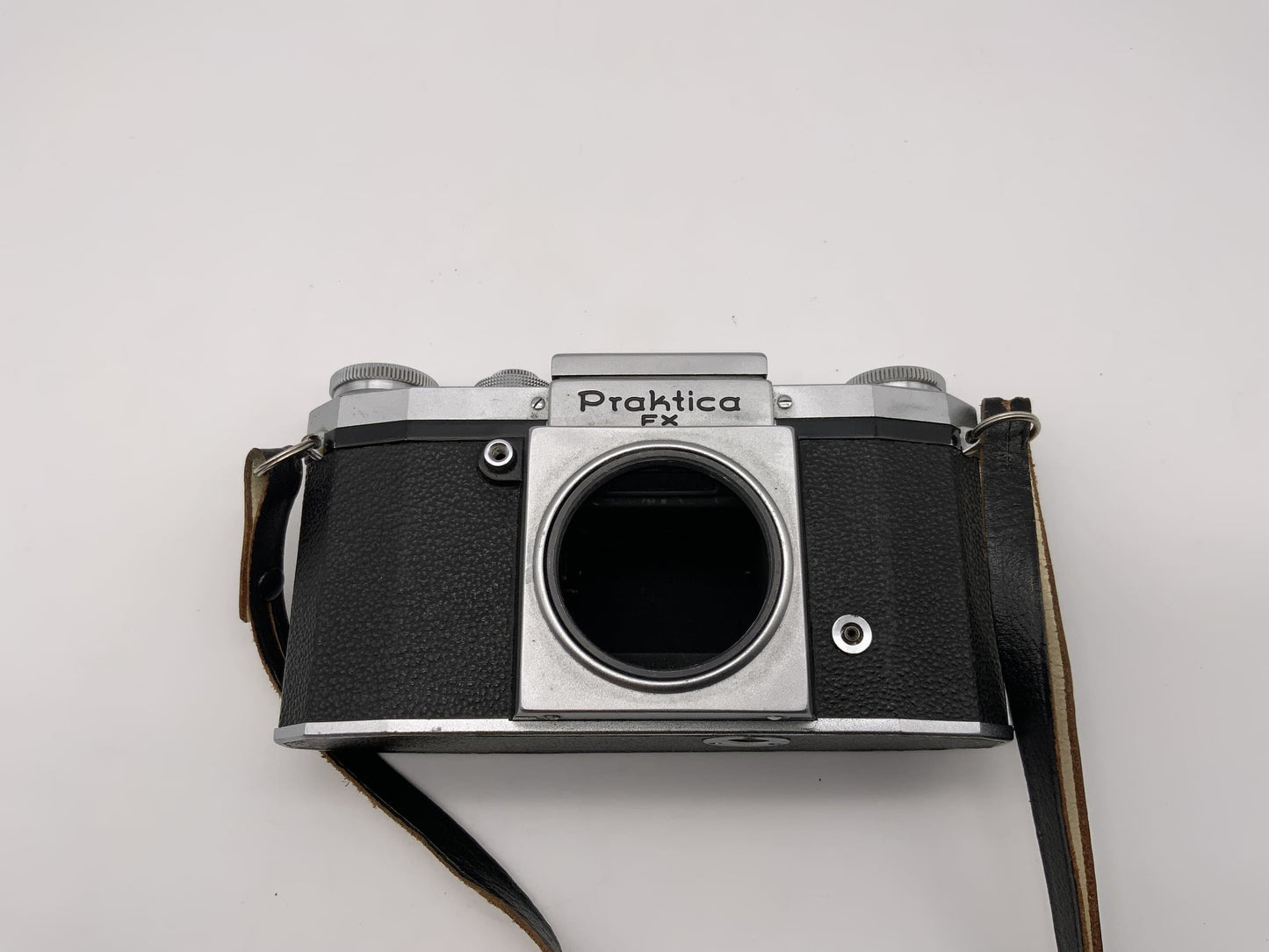 Praktica FX Spiegelreflexkamera SLR mit Lichtschacht Pentacon 35mm Body Gehäuse