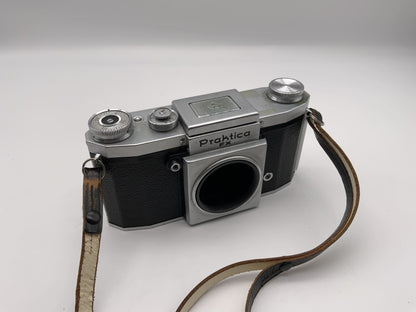 Praktica FX Spiegelreflexkamera SLR mit Lichtschacht Pentacon 35mm Body Gehäuse