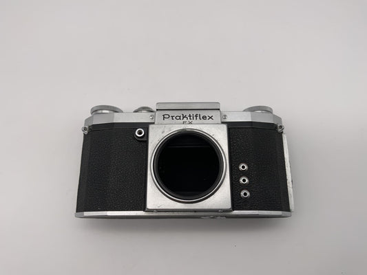 Prakticaflex FX Spiegelreflexkamera SLR mit Lichtschacht Pentacon 35mm Body