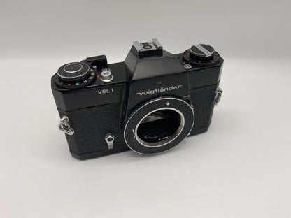 Voigtländer VSL1 Spiegelreflexkamera SLR !Beli defekt! VSL 1 schwarz 35mm Body