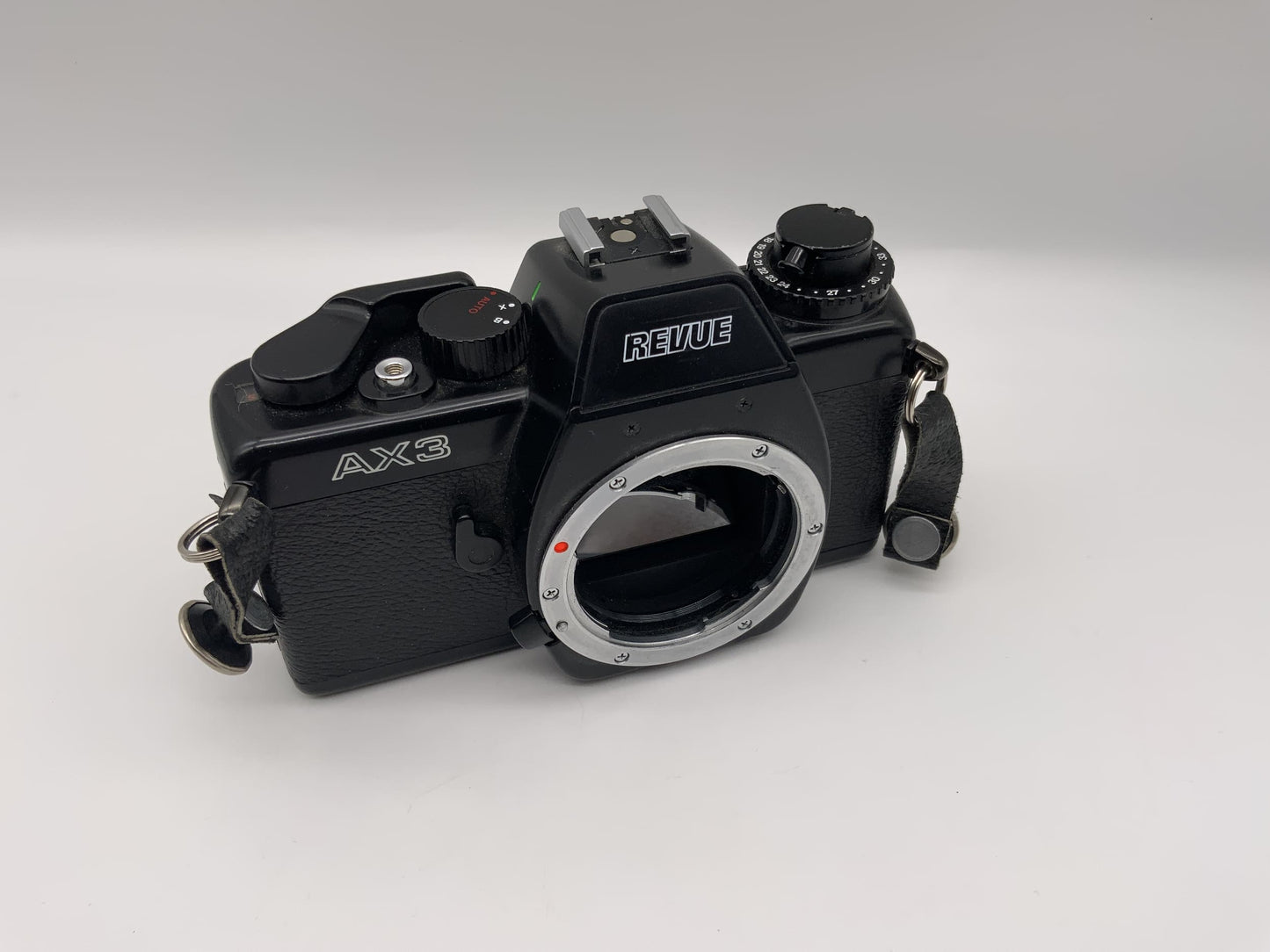 Revue AX3 Spiegelreflexkamera SLR !Beli defekt! 35mm Kamera Body Gehäuse