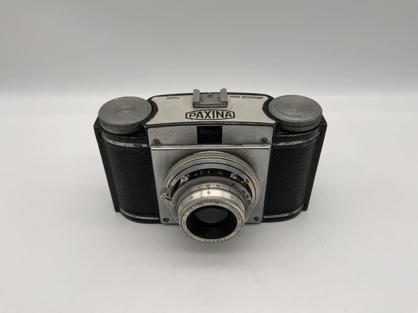 Braun Paxina Vario Rollfilmkamera mit Staeble Kataplast 1:3.5/75 -R