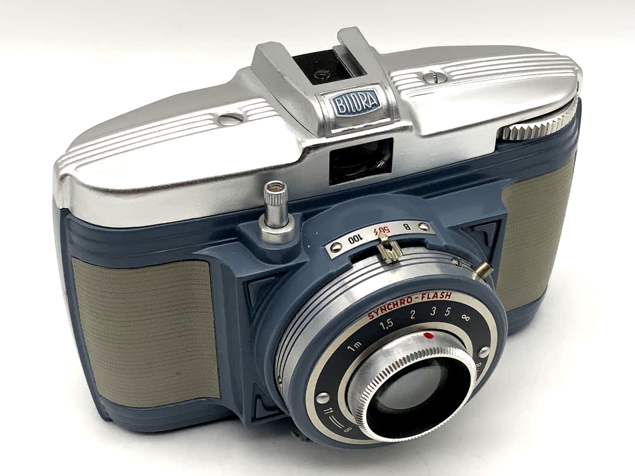 Appareil photo à pellicule Bilora Bella avec synchro-flash achromatique 1:8