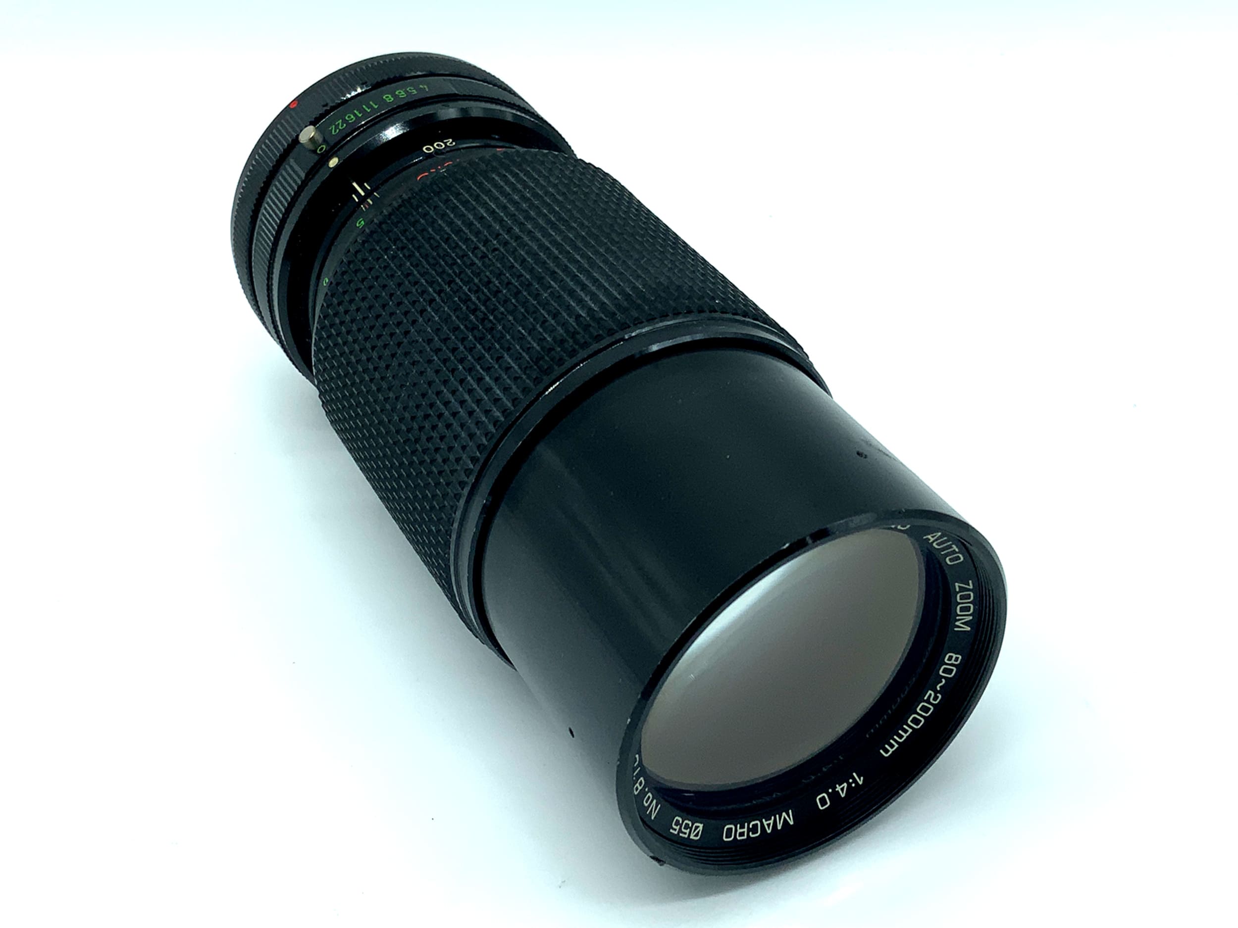 Hanimex 80-200mm 1:4 Objektiv Hi.Tec Auto Zoom Macro Zoomobjektiv (Canon FD)