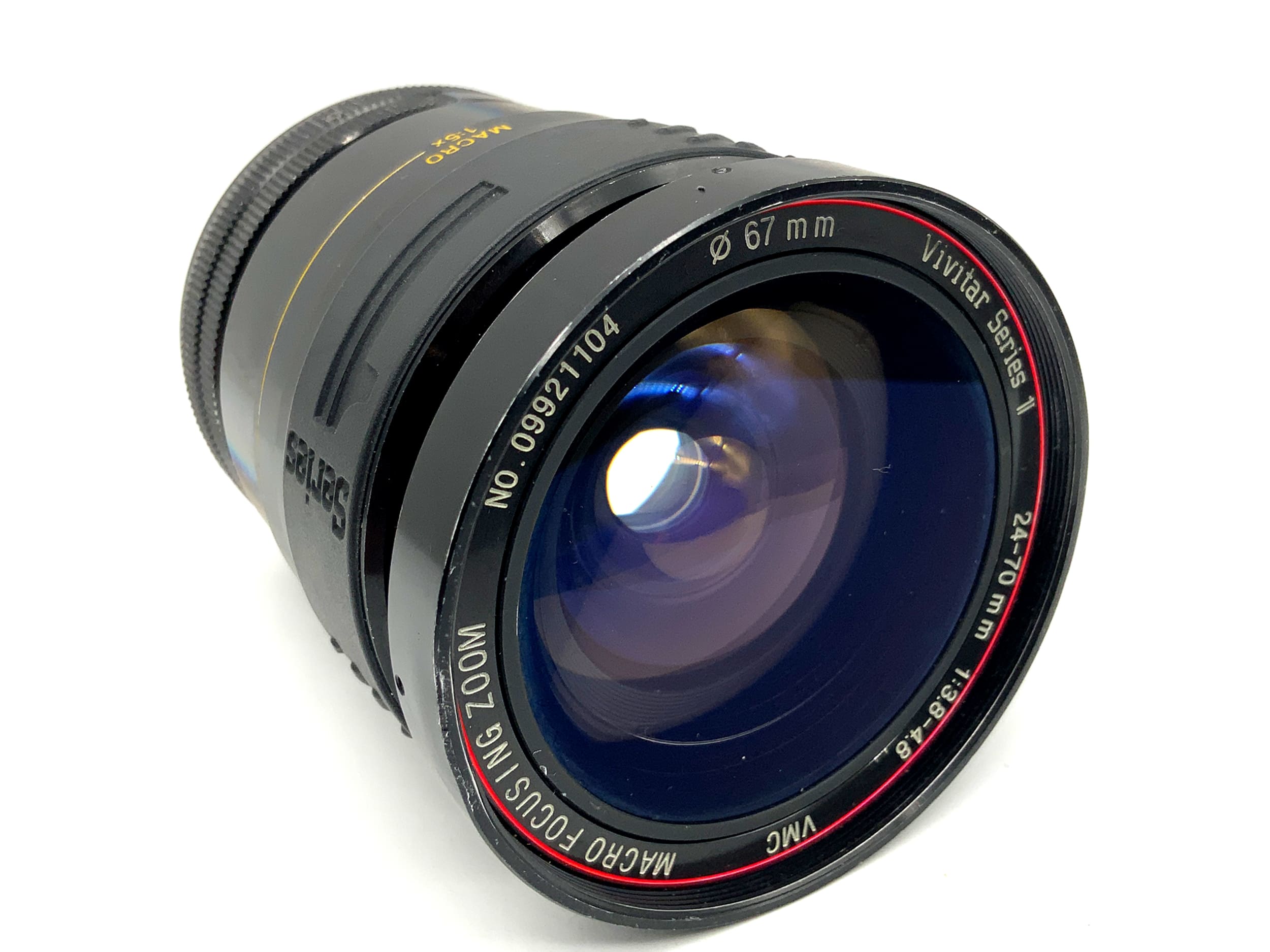 Vivitar 24-70mm 1:3.8-4.8 Objektiv series 1 VMC Macro zoom (Canon FD)