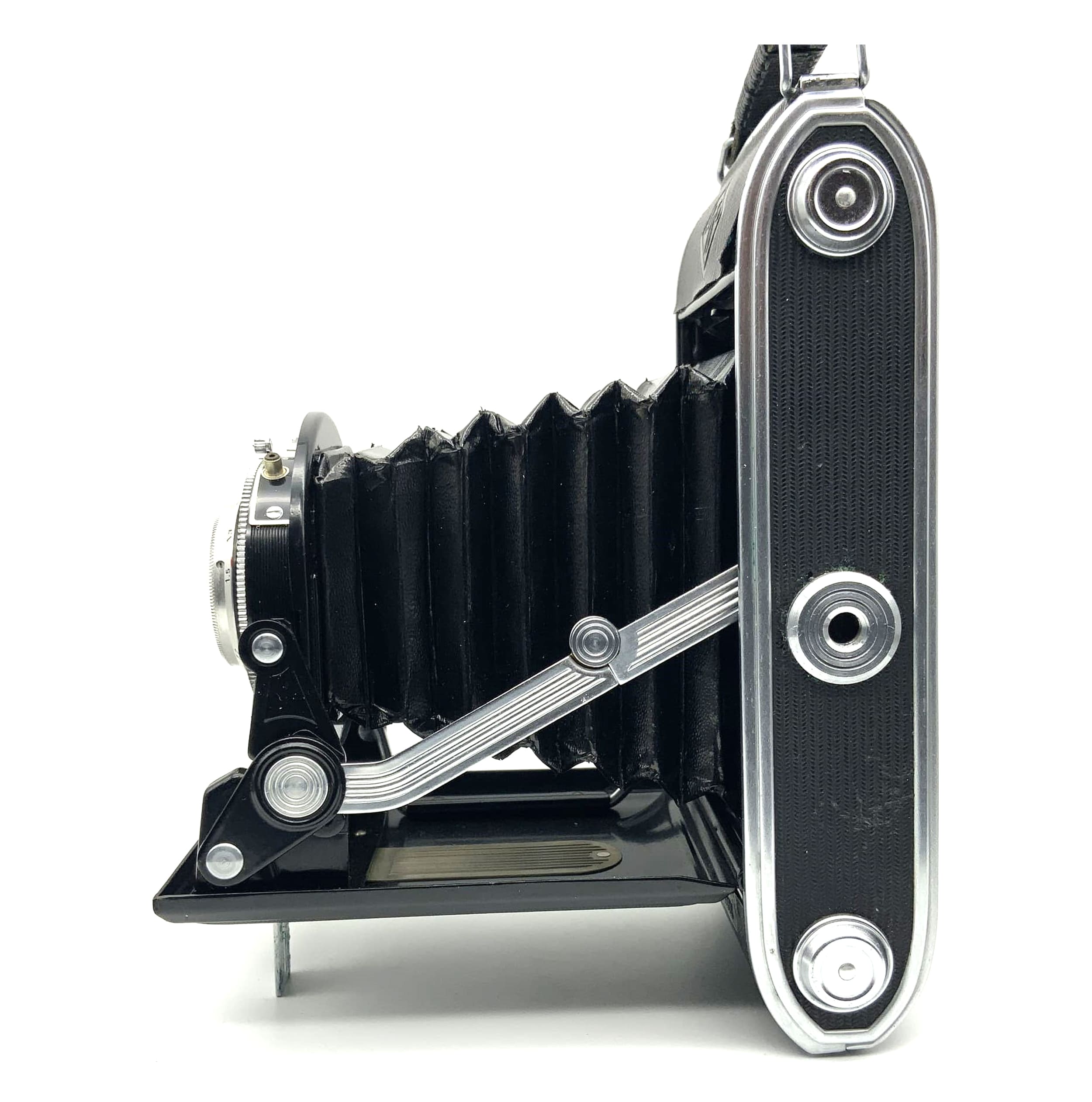 Appareil photo pliable Agfa Billy Record I avec caméra analogique Agnar 1:6.3/105 Vario