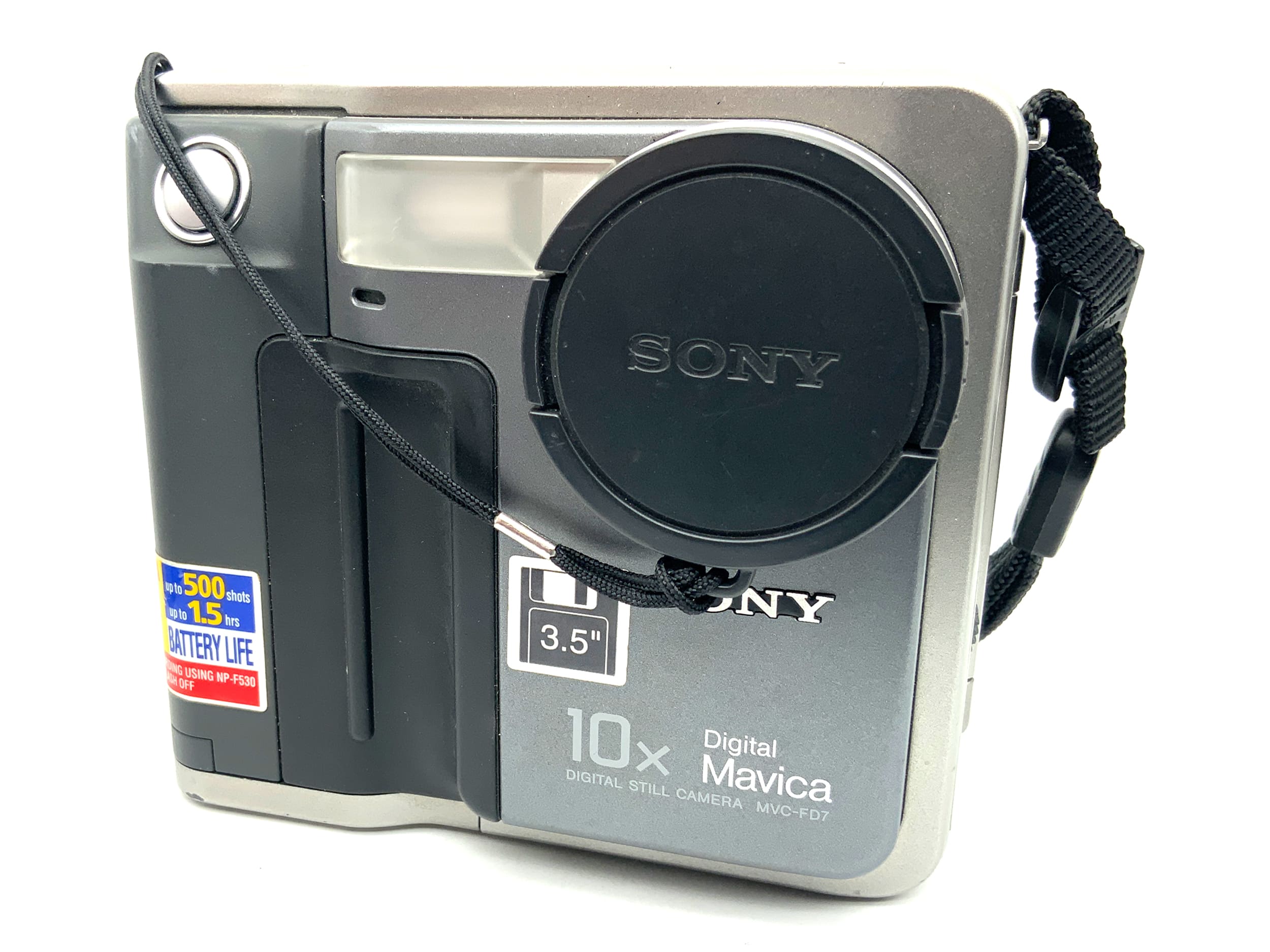 Sony Digital Still Camera MVC-FD7 Camcorder 10x f=4.2-42mm 1:1.8 Diskettenkamera