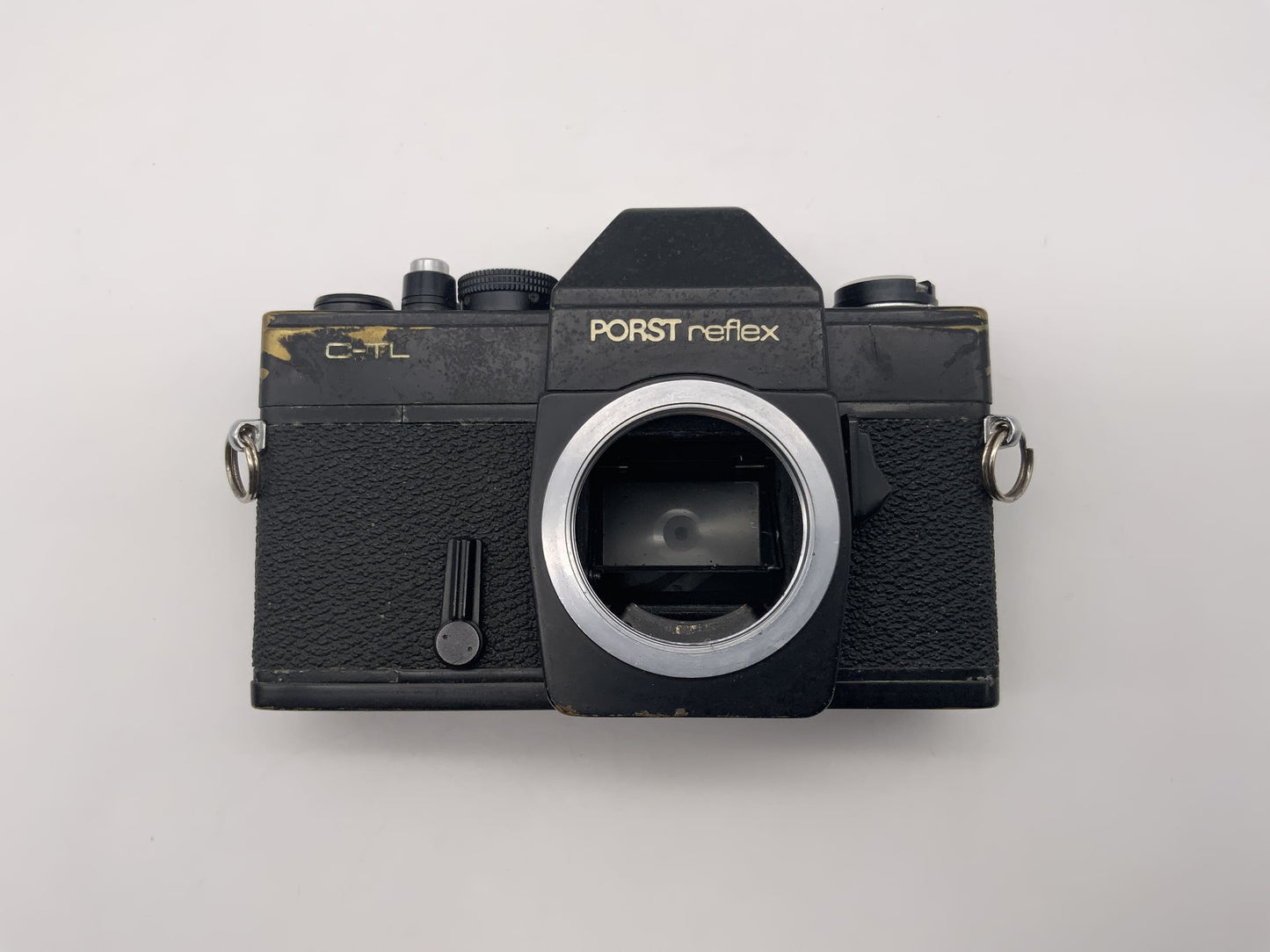 Porst reflex C-TL Spiegelreflexkamera SLR schwarz 35mm Kamera Body Gehäuse