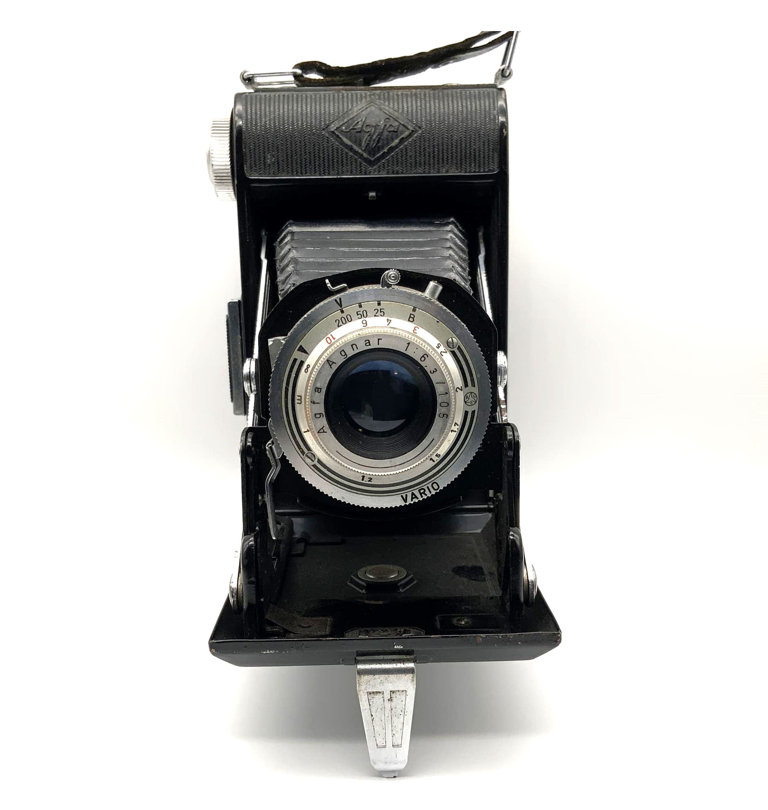 Appareil photo pliable Agfa Billy I avec caméra analogique Agnar 1:6.3/105 Vario