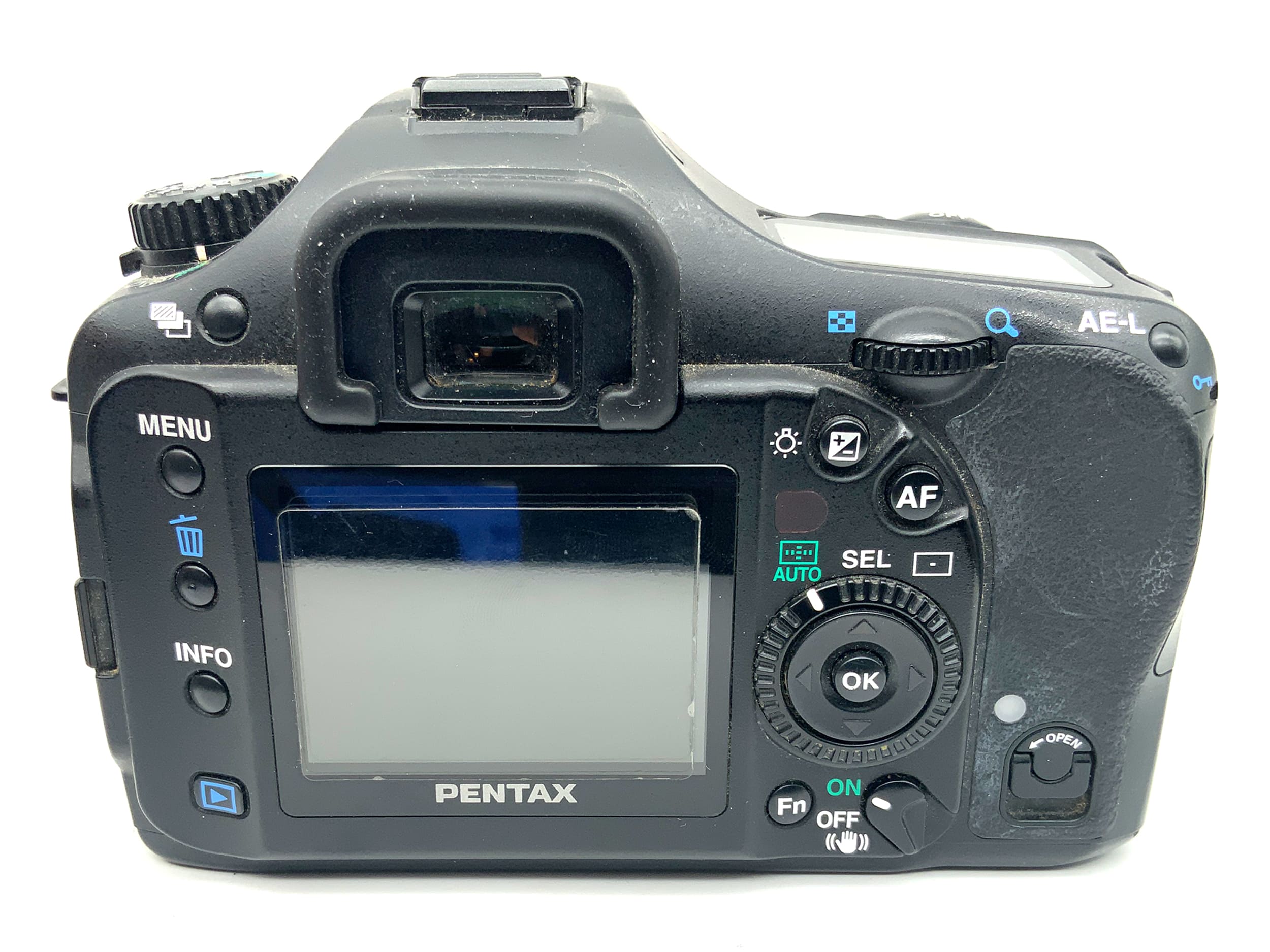 Pentax K10D DSLR 10.2MP SLR Camera Body (Pentax K-AF)