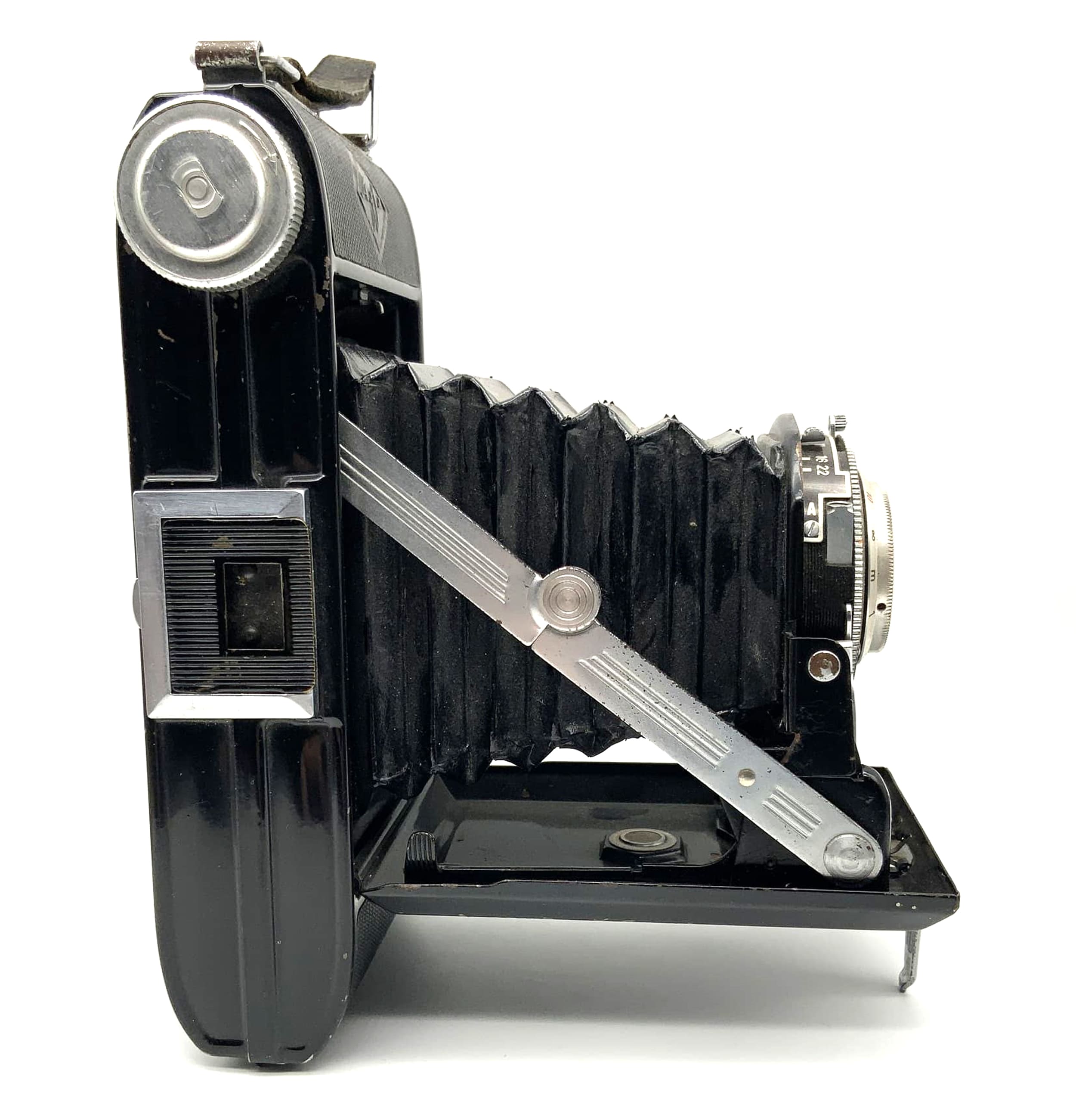 Appareil photo pliable Agfa Billy I avec caméra analogique Agnar 1:6.3/105 Vario