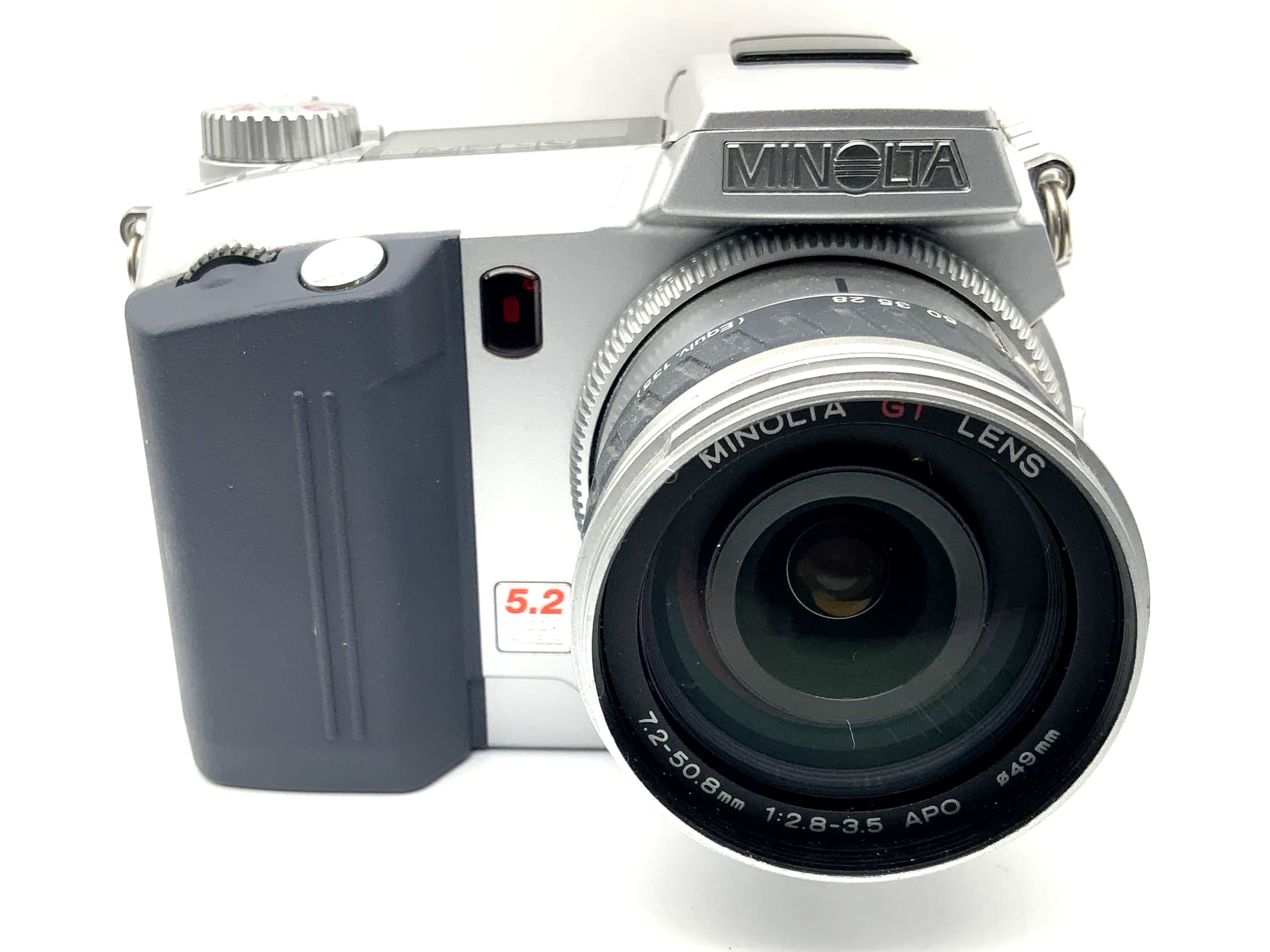 Minolta Dimage 7 avec zoom optique 7x GT 7,2-50,8 mm 1:2,8-3,5 APO 5,2 MP