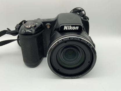 Nikon Coolpix L820 mit Nikkor 30x Wide ED VR 4.0-120mm 1:3.0-5.8 Full HD 16.0 MP