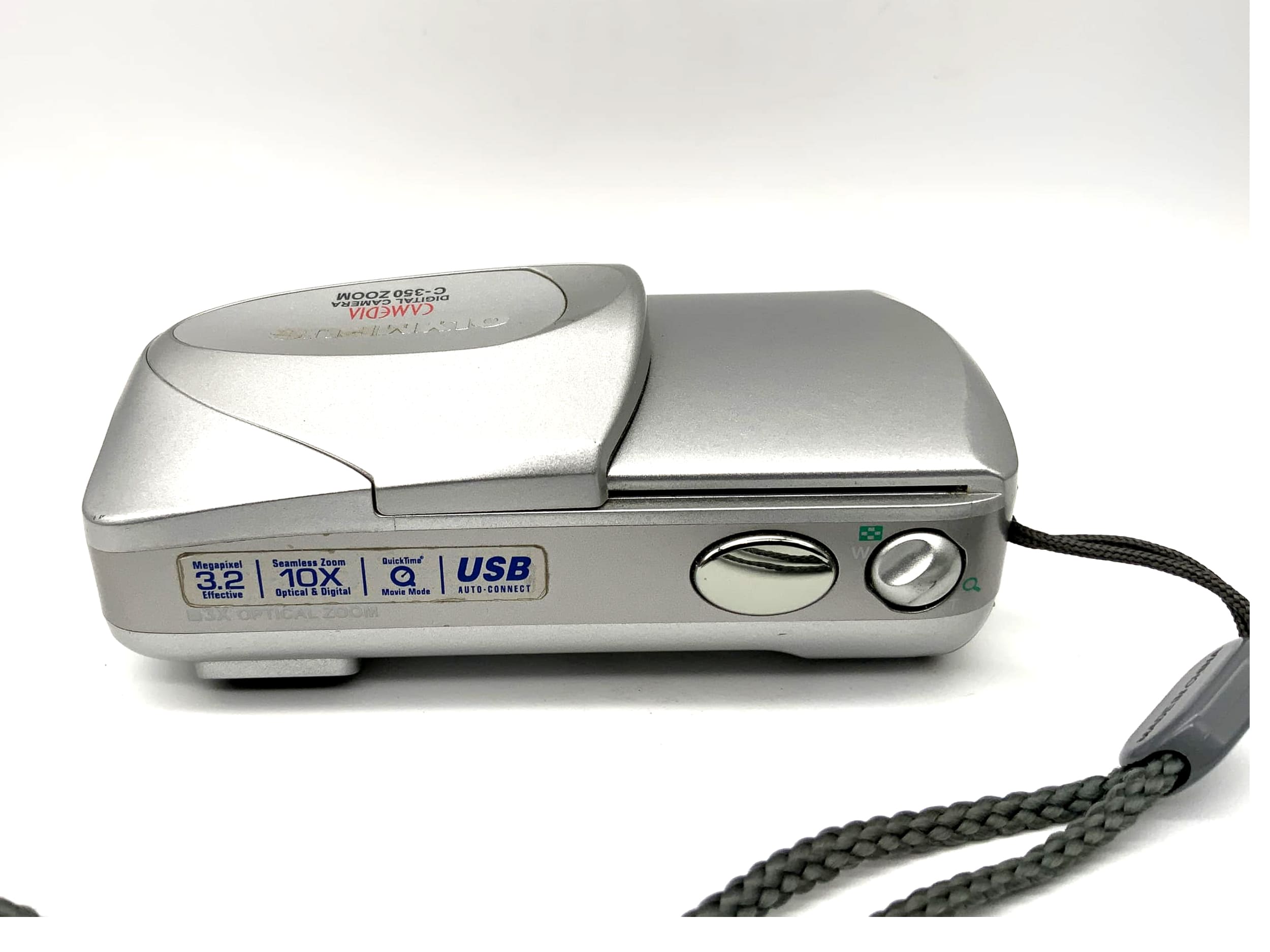 Olympus C-350 Zoom with AF Zoom Lens 5.8-17.4mm 1:3.1-5.2 3.2 MP 3x Optical Zoom