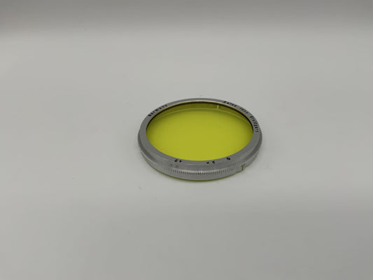 Zeiss Ikon Farbfilter 42mm Gelb 2x G yellow colorfilter Steckfilter Slip On