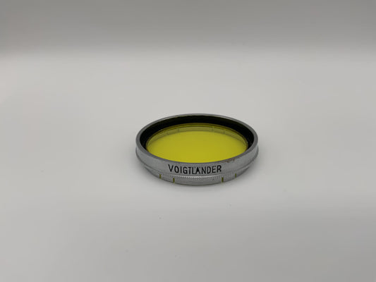 Voigtländer Farbfilter 37mm Gelb Yellow colorfilter 302/37 Steckfilter Slip On