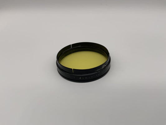 Herder Berlin Farbfilter 37mm Optochrom 372/1 Gelb yellow Steckfilter Slip On