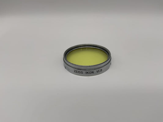 Zeiss Ikon Farbfilter 37mm G1 Gelb Yellow colorfilter Steckfilter Slip On