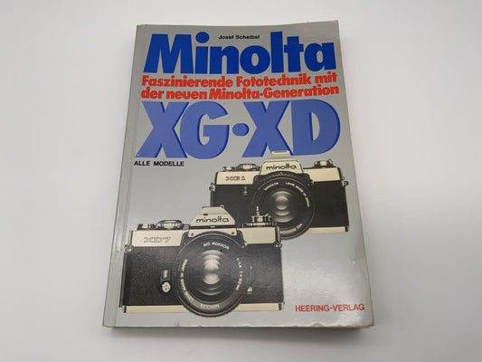 Minolta XD & XG Kameras alle modelle Heering Verlag Bedienungsanleitung Deutsch