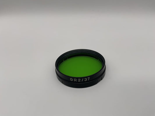 Carl Zeiss Farbfilter 37mm GR2/37 Grün Green colorfilter Steckfilter Slip On