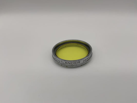 Voigtländer Farbfilter 32mm Gelb Yellow 301/32 AR 1.5x LW Steckfilter Slip On