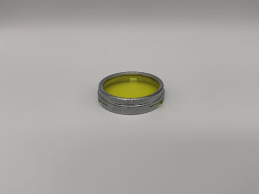 B+W Farbfilter 32mm Gelb Yellow colorfilter Steckfilter Slip On