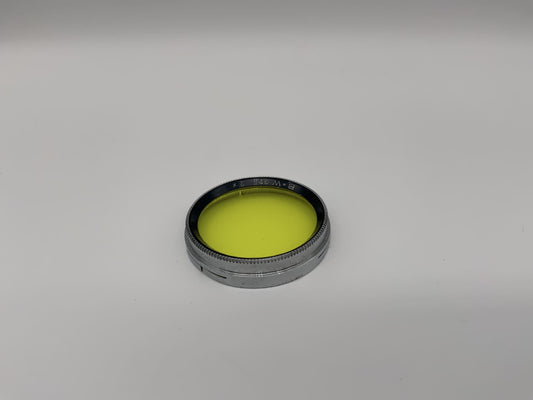 B+W Farbfilter 32mm 2x Gelb Yellow colorfilter Steckfilter Slip On