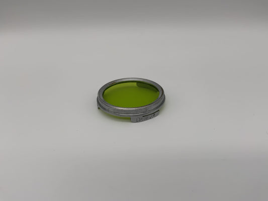 B+W Farbfilter 32mm Grün Green colorfilter Steckfilter Slip On