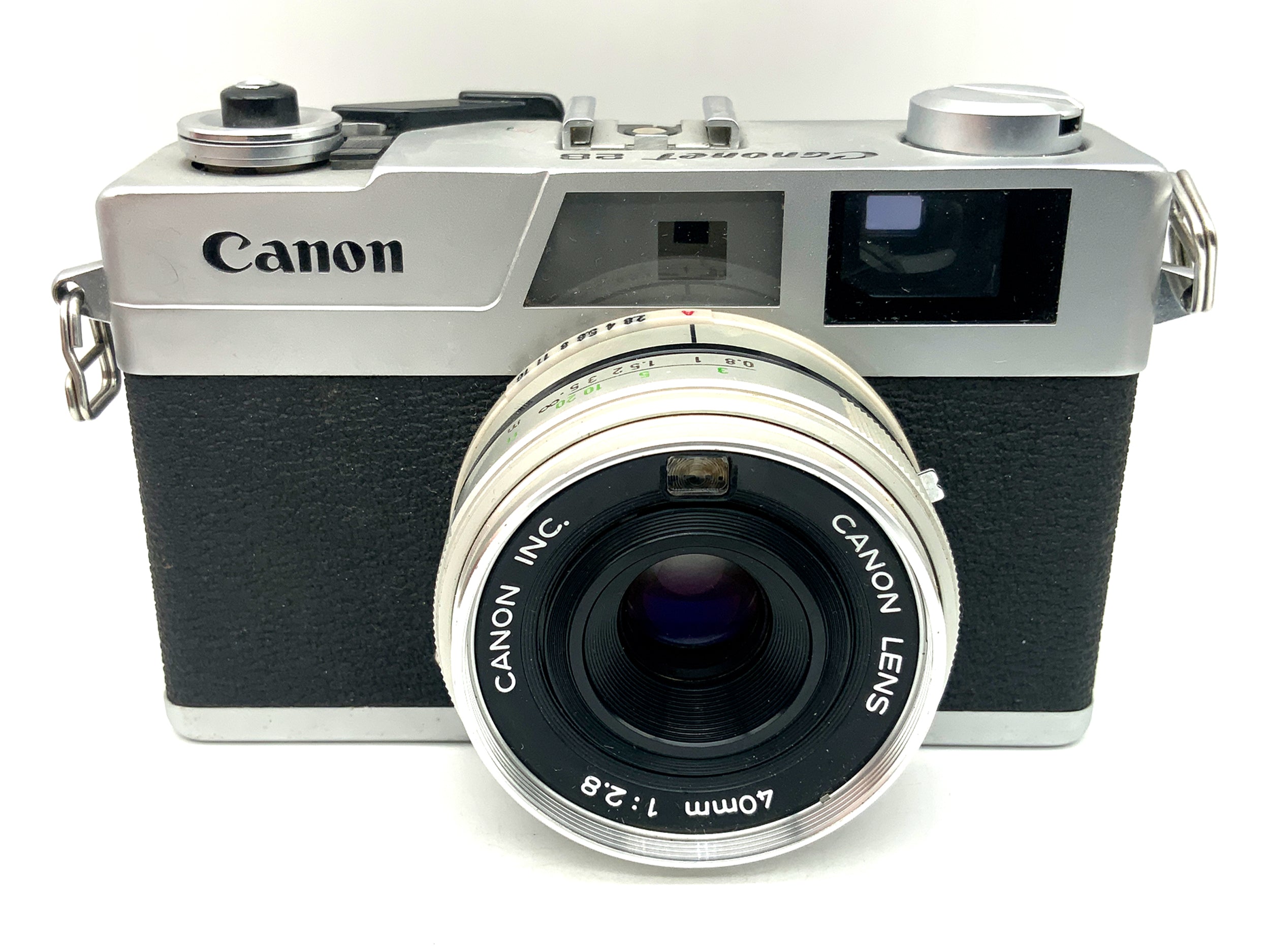 Canon Canonet 28 rangefinder camera with Canon Lens 40mm 1:2.8 analog camera