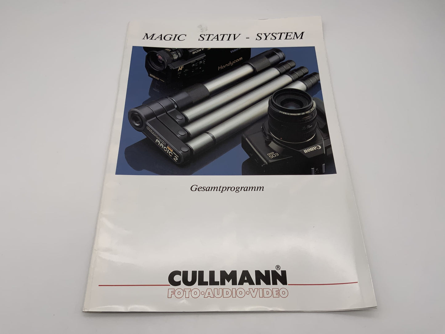 Cullmann Magic Stativ System Gesamtprogramm Bedienungsanleitung Deutsch