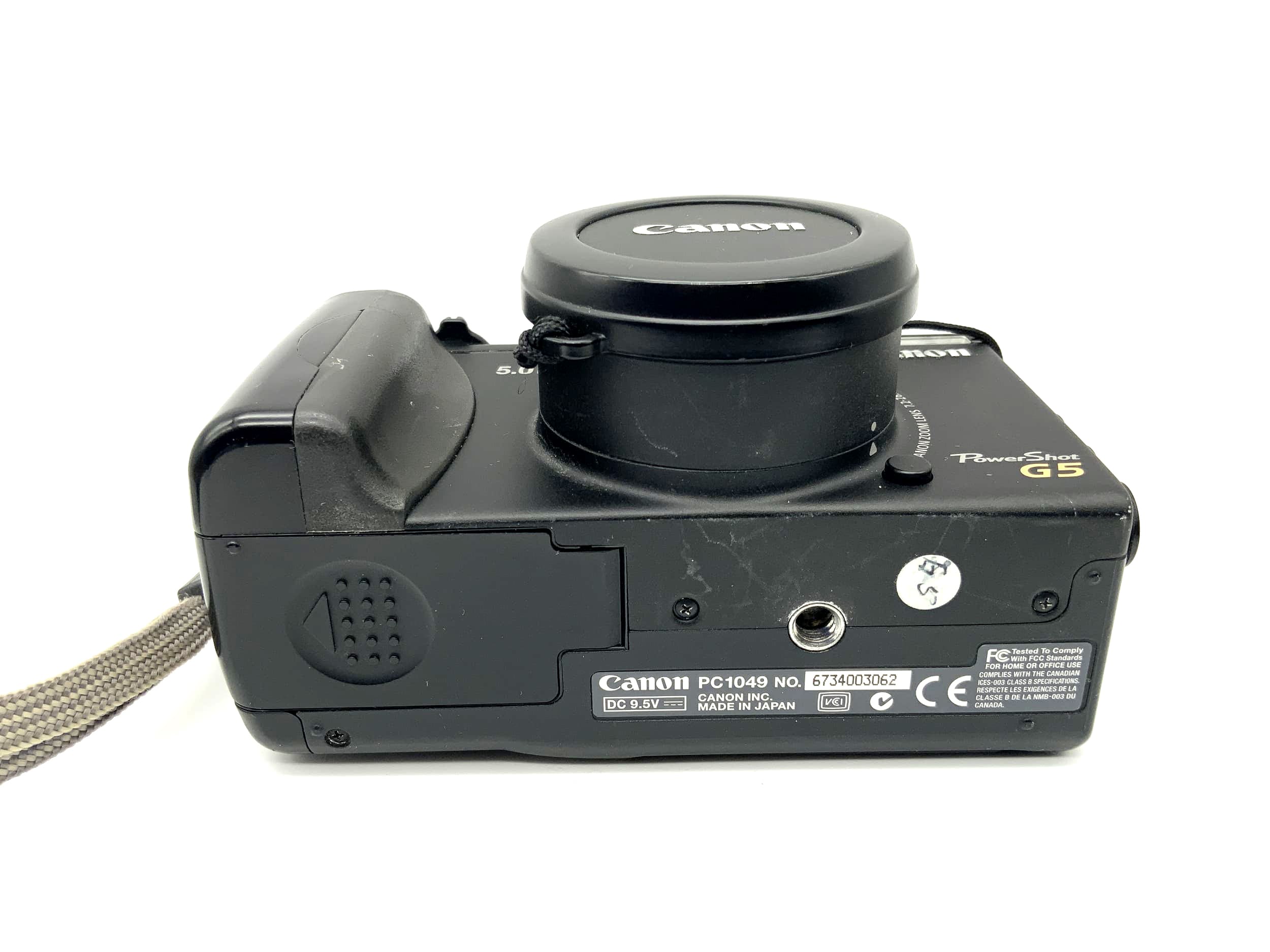 Canon PowerShot G5 mit Zoom Lens 7.2-28.8mm 1:2.0-3.0 5.0 MP