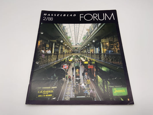 Hasselblad  Forum 2/88 Infoheft Englisch Heft Prospekt Magazine