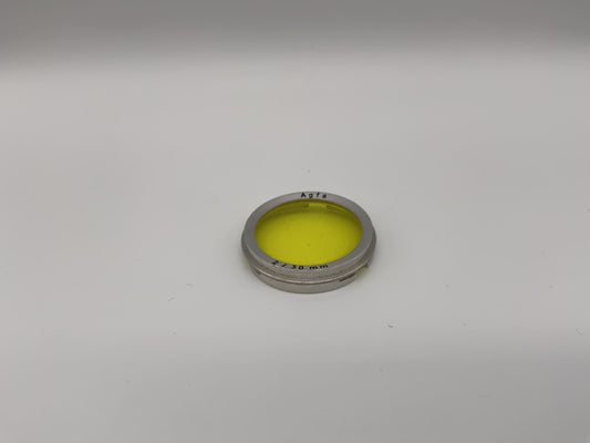 Agfa Farbfilter 30mm Gelb yellow colorfilter 2/30mm Steckfilter Slip On