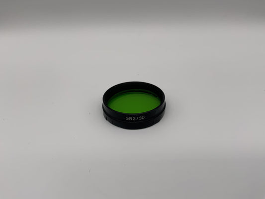 Carl Zeiss Farbfilter 30mm GR2/30 Grün green colorfilter Steckfilter Slip On